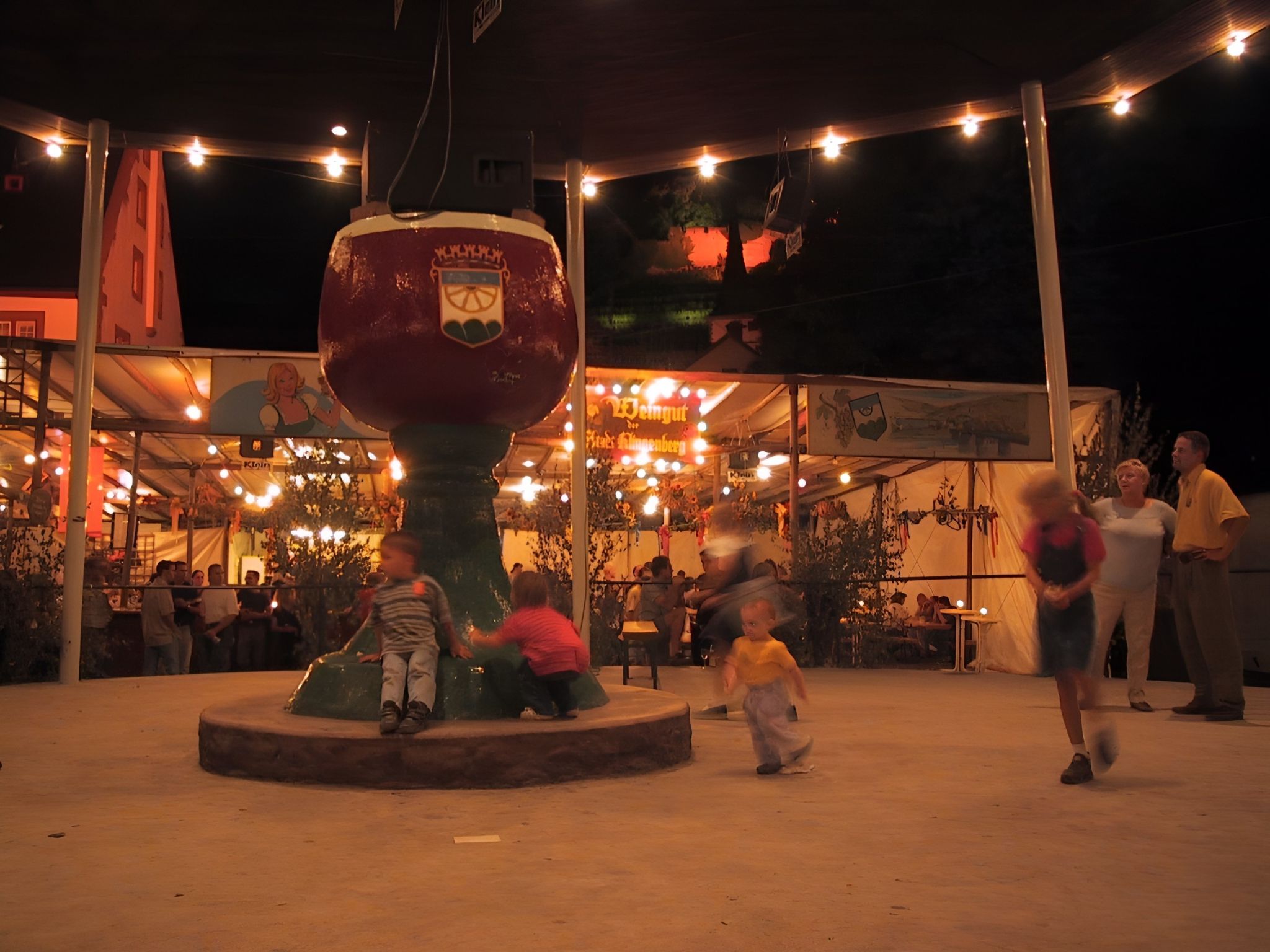 Winzerfeststimmung im Jahr 2000